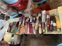 HUGE VARIETY OF FABRIC AND TOTE
