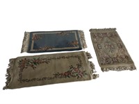 (3) Floral Rugs