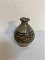 PNG Tayas KYU Pottery Vase 4"
