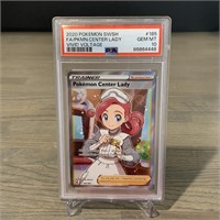 PSA 10 FA Pokemon Center Lady Card