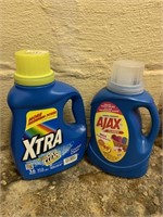 1 AJAX AND ONE XTRA OXI CLEAN NEW