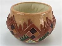 Vintage Atlantic Mold Southwest Style Planter