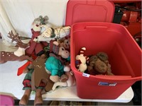 NEW HOLIDAY STUFFED ANIMALS AND TOTE