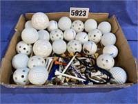 Plastic Golf Balls, Tees, Lip Balm, Pencil & More