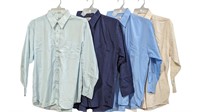4 New Men's Long Sleeve Shirts
