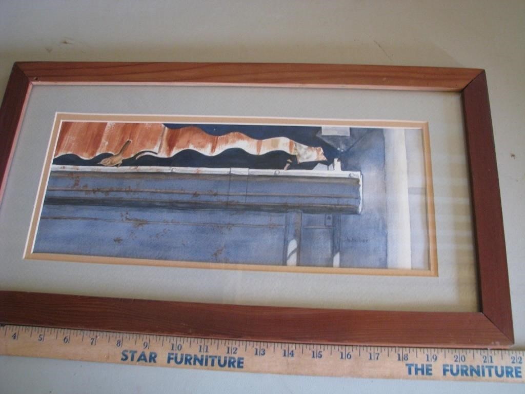 Framed Watercolor? picture