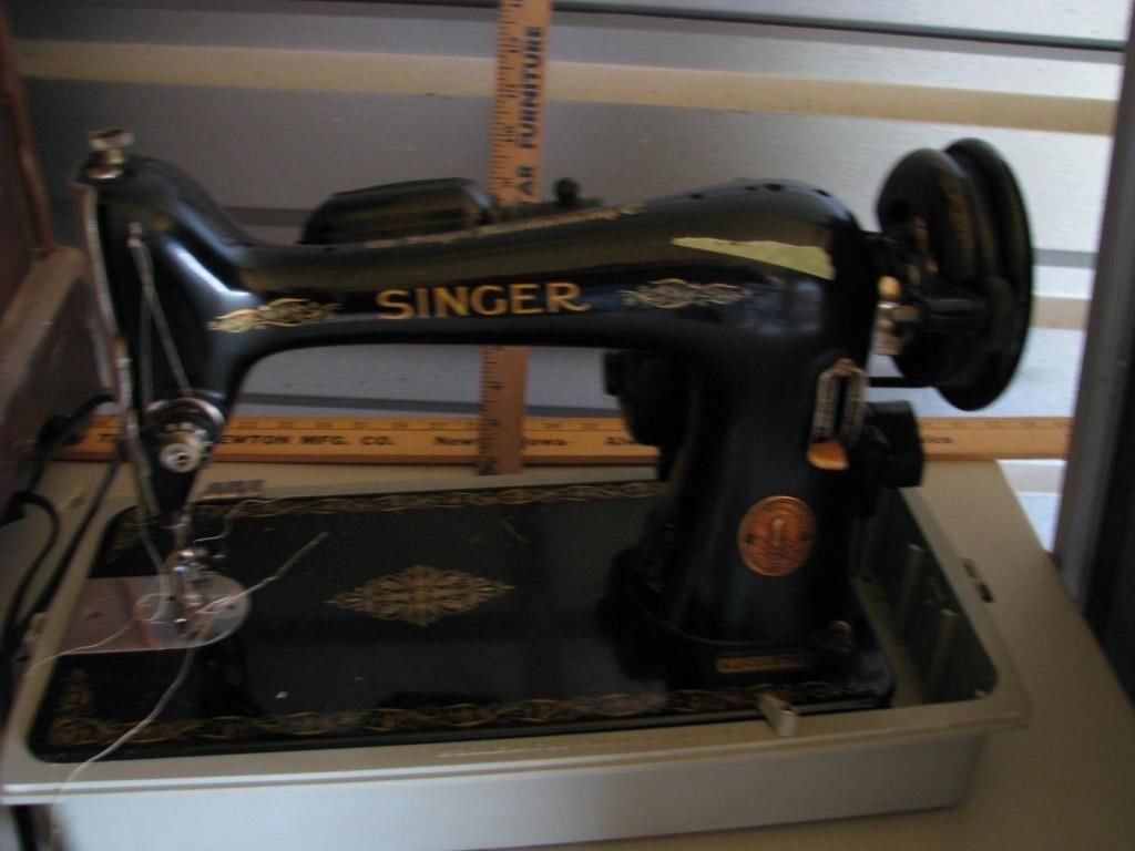 Old, Singer sewing machine