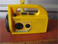 Emergency radio/flashlight