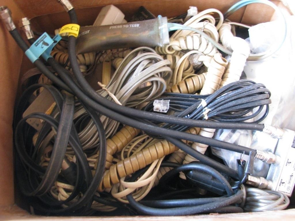 MIsc lot of cords