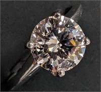 $9650 14K  Lab Grown Diamond (1.55Ct,Vs1,F) Ring