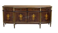 $10,500 Jansen Louis XVI Sideboard w/Urn Inlay