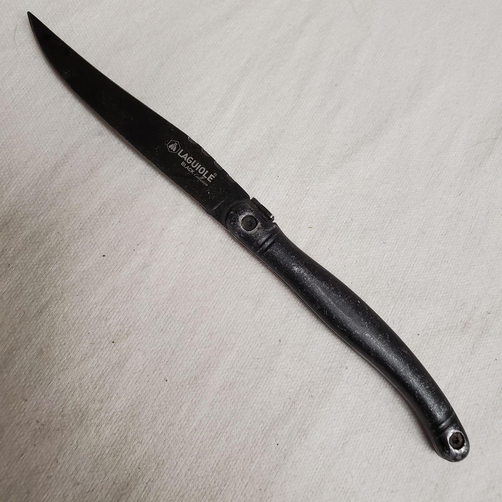 Laguiole Black Collection Knife
