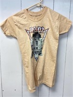 Vintage Iron On Star Wars R2D2 Kids Tshirt