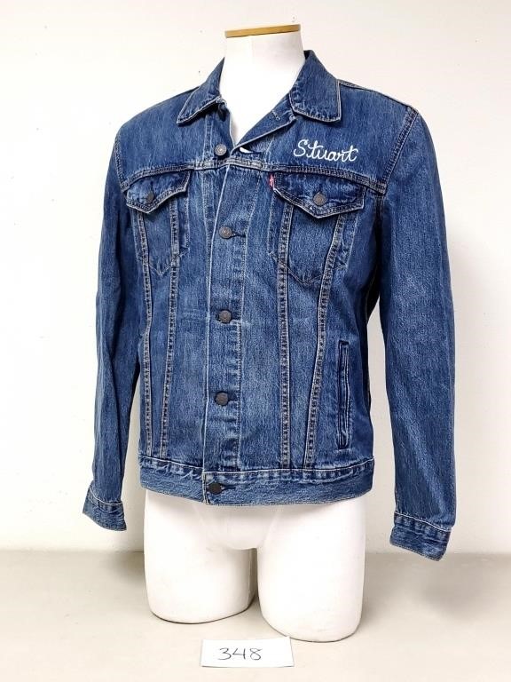 New Men's Levi's $90 Denim Jacket - Size Large