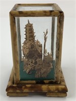 3D Chinese Handcarved Cork Diorama