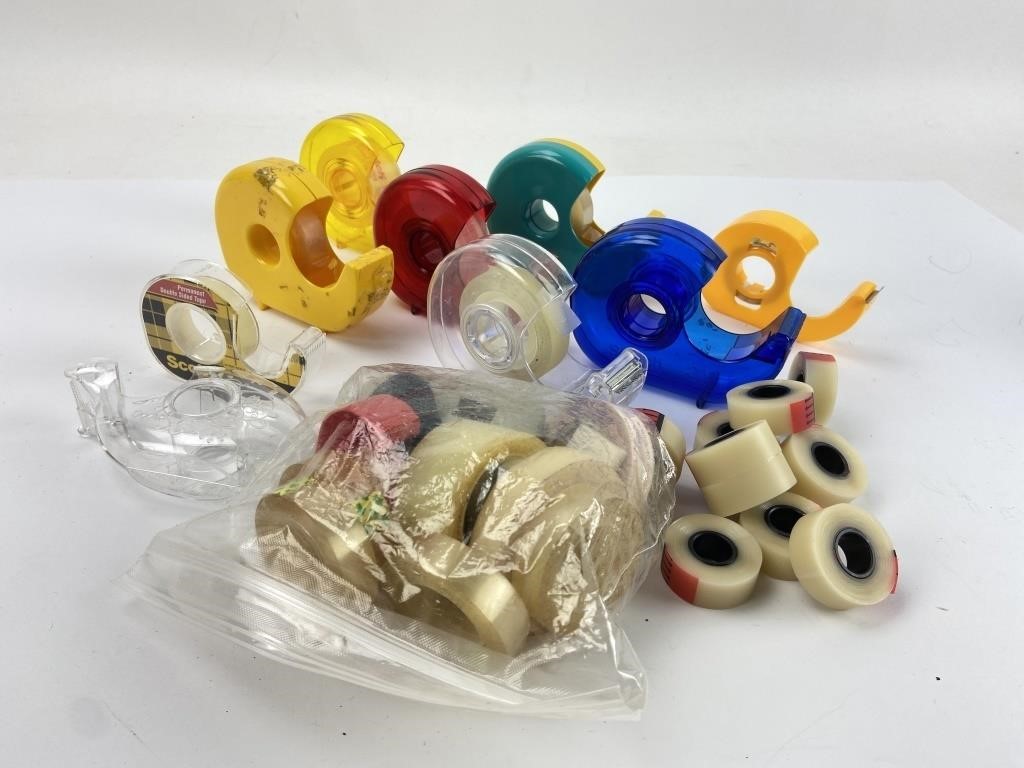 Tape & Tape Dispenser Lot