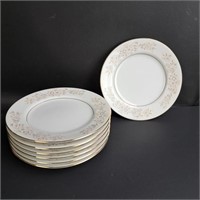 (7) Winchester Diamond China 6.25" Plates