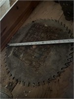 Large sawblade.