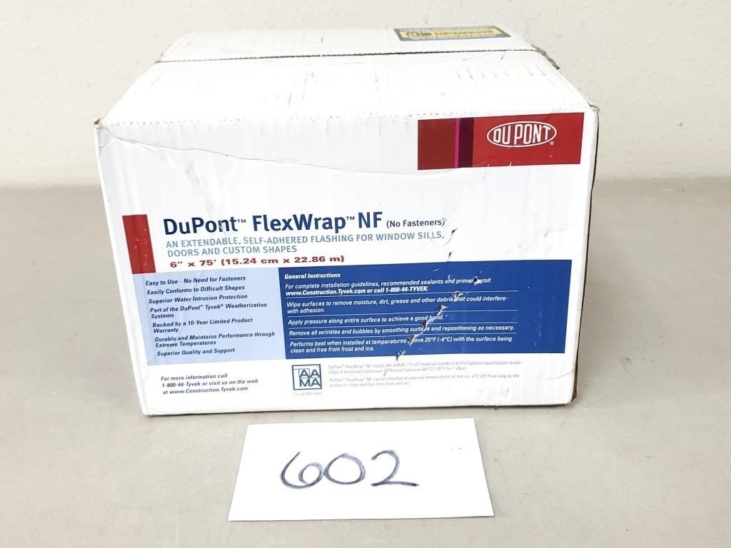 DuPont FlexWrap NF Self-Adhered Flashing