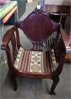 Antique Chair 26" 28" x 33"