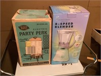 micro matic electric party perk and blender