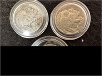 (3) BUFFALO HEAD NICKELS