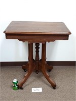 Vintage / Antique Wood Parlor Table (No Ship)