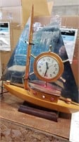 Vintage Smiths Setric Light Up Boat Clock