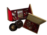 Jewelry Boxes w/Costume Jewelry