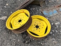 2 John Deere Wheels