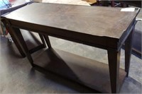 Klaussner Wood Cocktail Table 50"x18"x30"