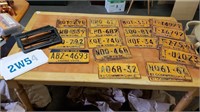 17 Sets of 2 Asstd New York Licences Plates