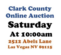 WELCOME TO OUR SAT. @10am ONLINE PUBLIC AUCTION