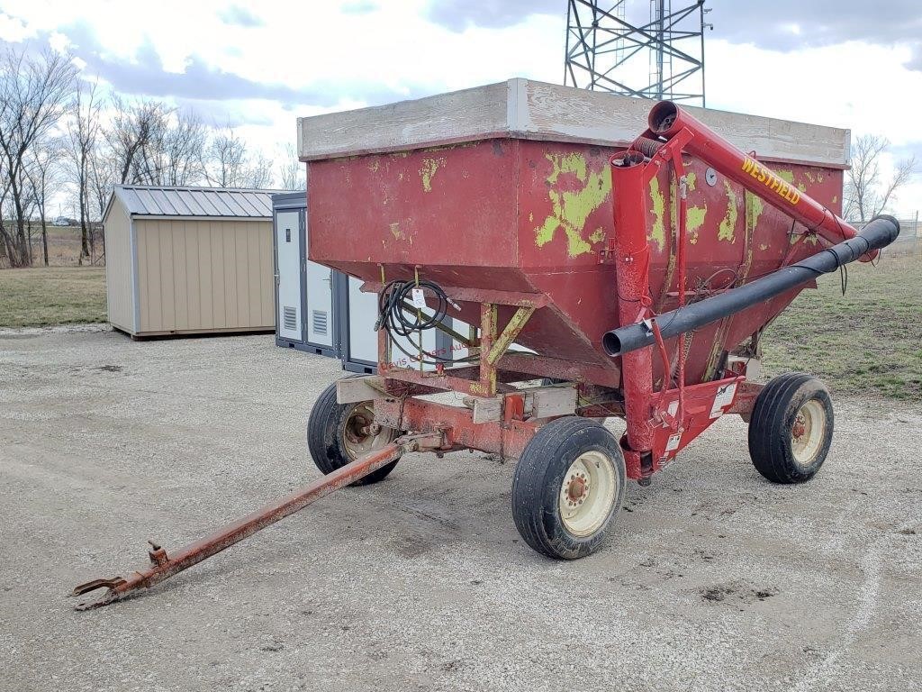 Gravity Wagon w/ Seed Brush Auger