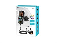 NEW $38 Bluetooth FM Transmitter w/USB & Type C