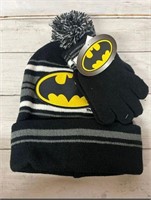 New batman winter hat and gloves