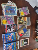 Football and Baseball Card Lot Some New in Packs