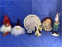 Ornaments & Décor, Black American Santa,