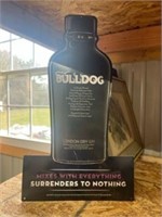 Bulldog Dry Gin Sign