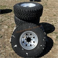 Set of 4 Tires BF Goodrich Mud Terrain T-A