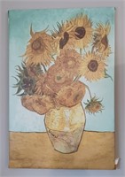Van Gogh, Vincent  "Sunflowers" Print