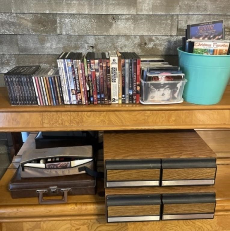 Collection of DVD’s and CD’s
