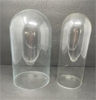 Clear Vintage Glass Domes