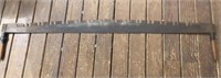 Vintage Two Man Cross Saw