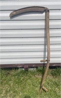 Large Primitive Antique Scythe