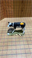 Home interior cow