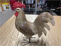 WOODEN ROOSTER 13"