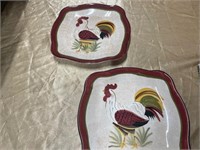 2 ROOSTER SALAD DISHES GOURMET CHEF