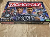 NEW SEALED MONOPOLY BLACK PANTHER