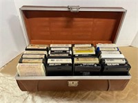 8 TRACK TAPES & CASE